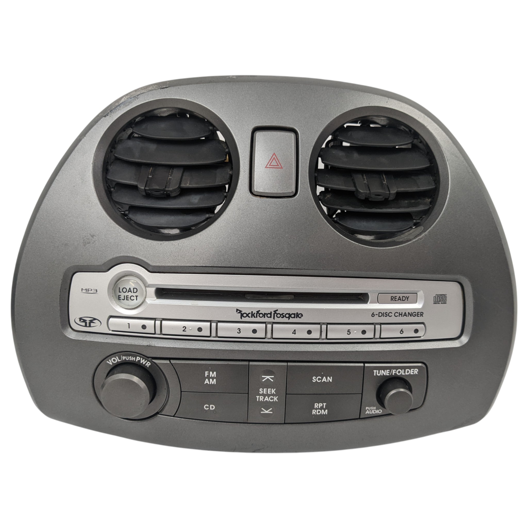 2006 MITSUBISHI ECLIPSE ROCKFORD FOSGATE RADIO/6DISC CD - DY-5U67U